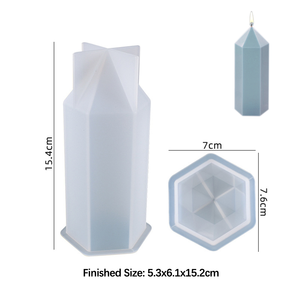 3D Hexagonal Column Candle Mol - огляд і ціна Soap Making Kit For Beginners