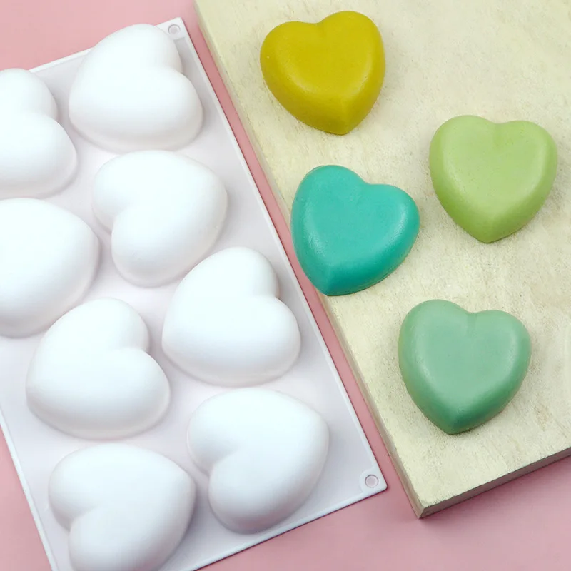 Love Heart Silicone Soap Mold  - огляд і ціна Soap Making Kit For Beginners