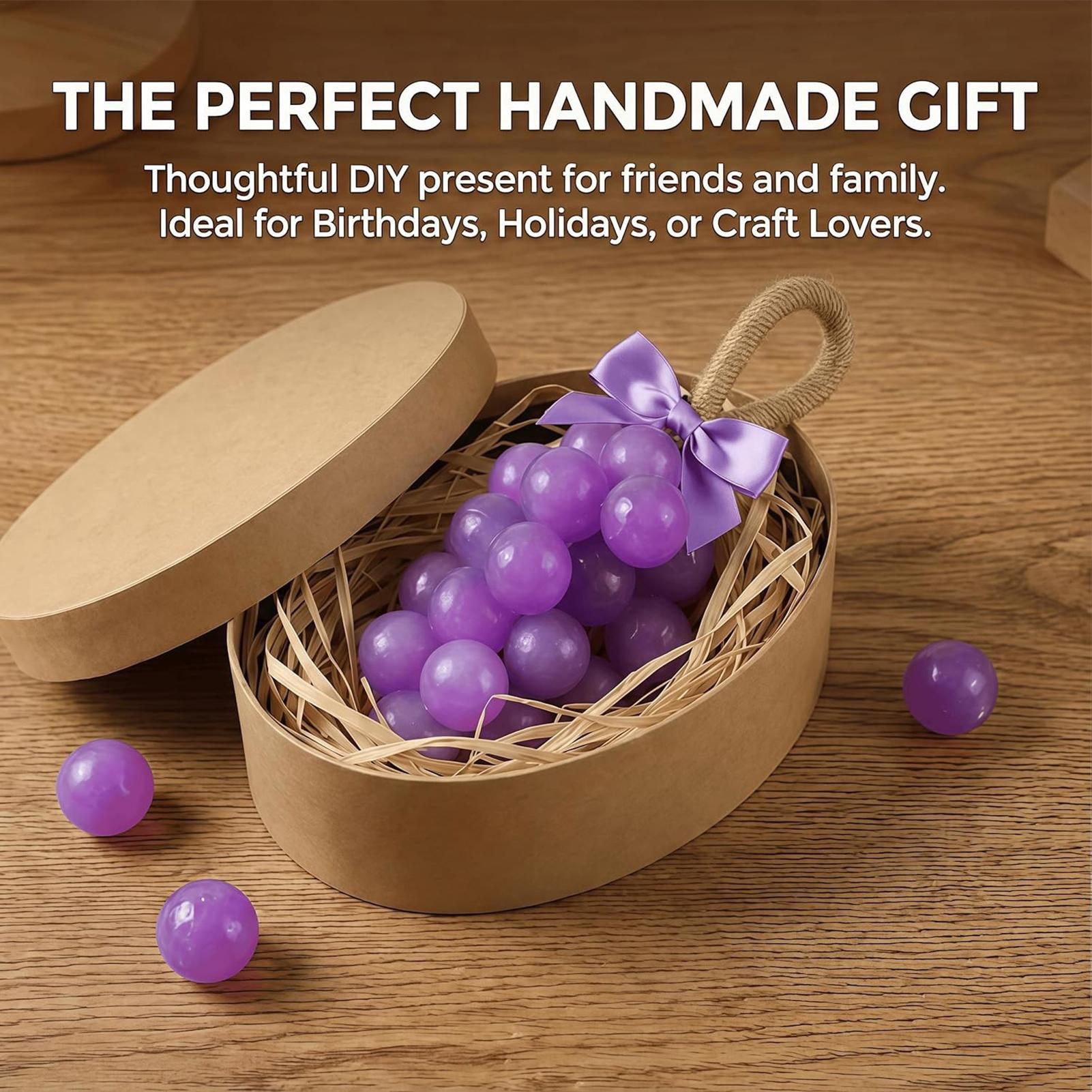 Grape Soap Mold Easy-Release F - огляд і ціна Soap Making Diy Kit