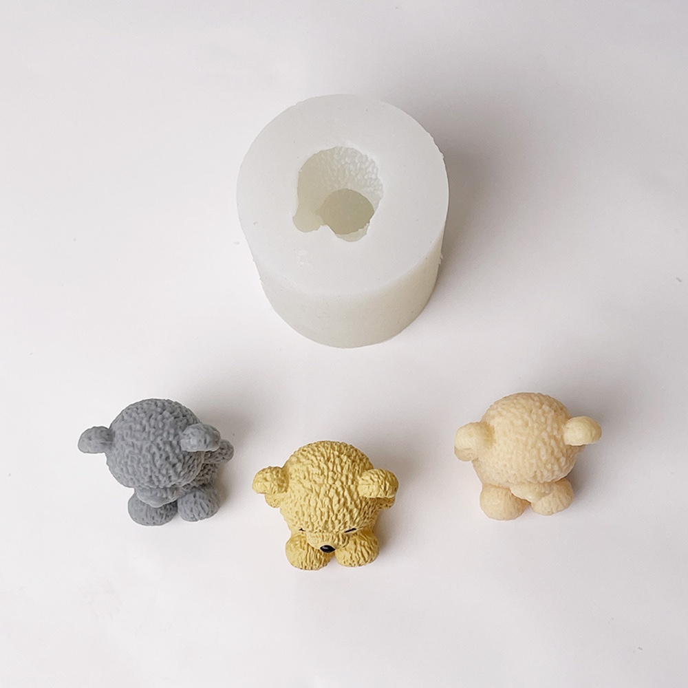 3D Cute Bear Candle Making Mou - огляд і ціна Soap Making Gifts