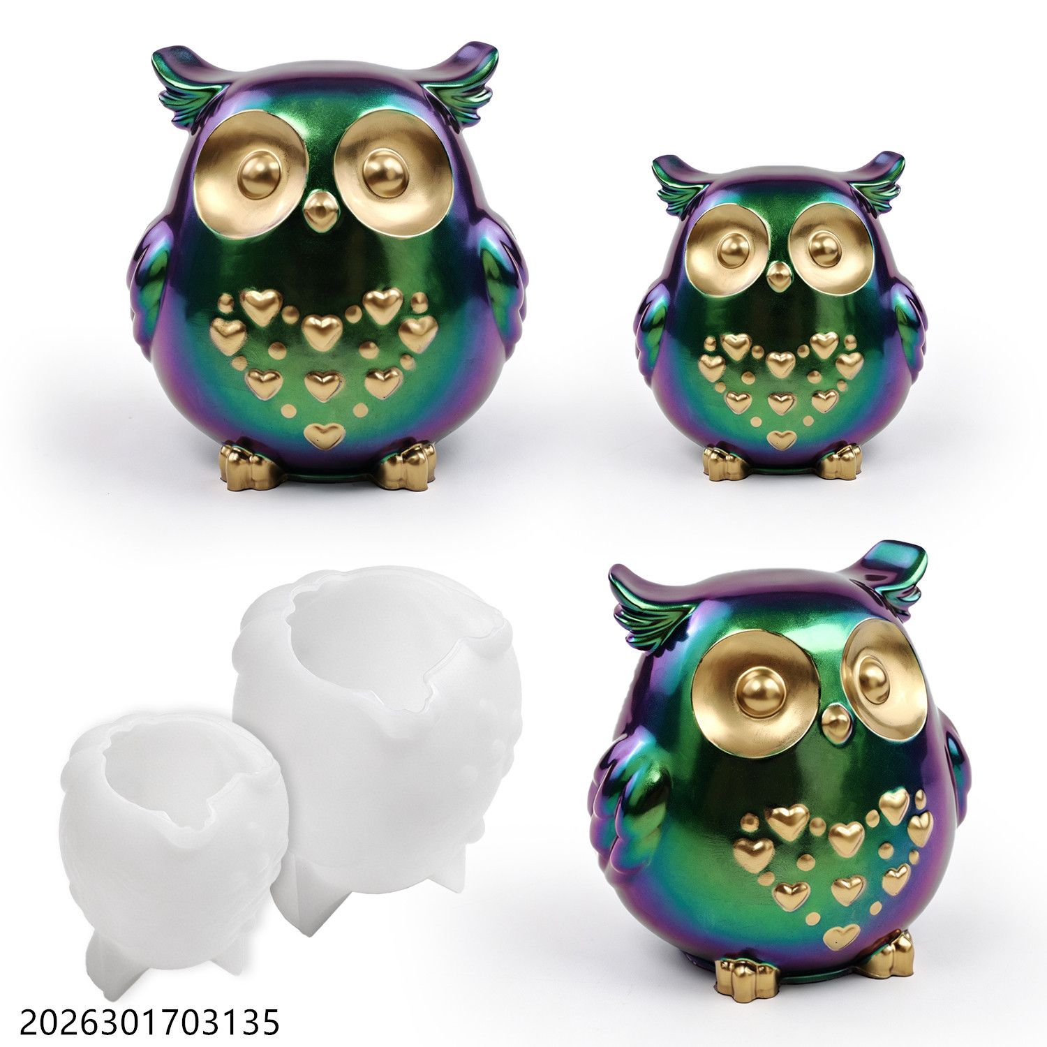 Owl Silicone Mold 3D Bird Shap - огляд і ціна Soap Making Ins